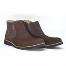Bota Botina Masculina Chelsea + Carteira Cinto Chapéu