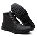 Kit Bota Masculina Casual Coturno + Relógio Ponteiro